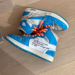 Off white unc Jordan’s
